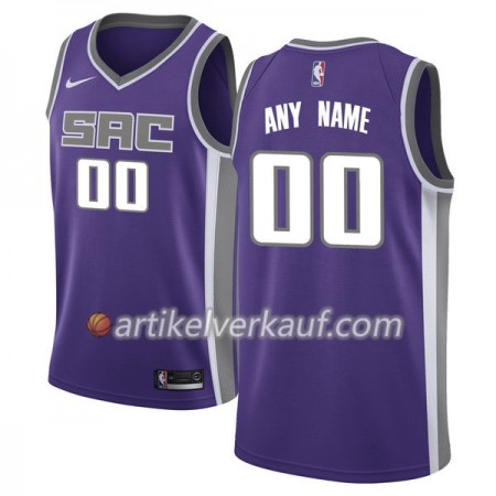 NBA Sacramento Kings Trikot Nike 2017-18 Lila Personalisierung Swingman - Herren